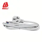 16A, 250V Chinese CCC standard three pin plug ac power cord