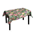 New design popular quality cheap cloth cotton table cloths