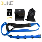 Dline Suspension Home Gym Fitness Trainer Strap Door Anchor Resistance Exercise Bands