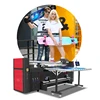 Industrial Vinyl Advertising roll and flatbed hybrid uv printer