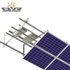 Aluminum flat small cheap tile roof solar mounting system