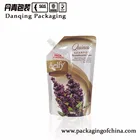 DQ PACK High quality flexible packaging side spout pouch for beverage pack