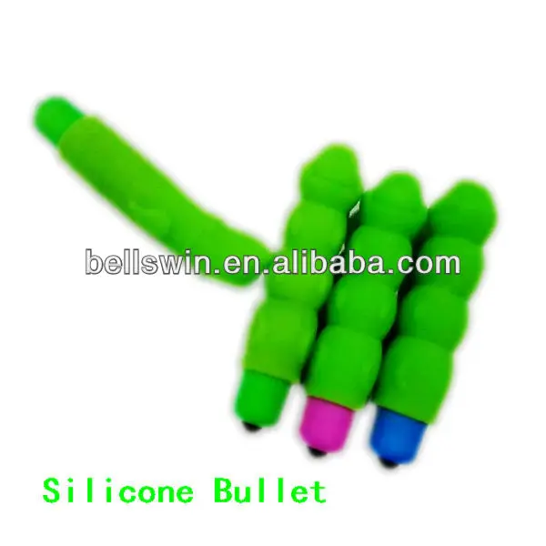 strong green animal sex silicone bullet vibrator