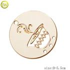 Metal Metal Label Garment Nickle Free Round Shape Garment Metal Logo Tag Hollow Brand Name Clothing Labels