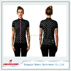 Women's Cycling Shirts Bike Jersey Jacket MTB Cycle Shirts Blank Blue Custom