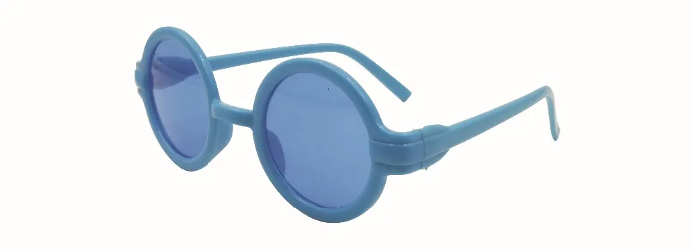 Популярные детские круглые солнцезащитные очки Eugenia современного дизайна оптом.-7