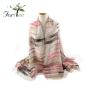 Best-selling new design pashmina women voile women fashion silk printed scarves shawls