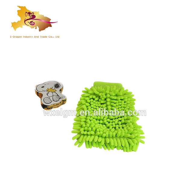 waterproof car wash gloves China supplier where to buy microfiber cloth azo free