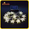 12 pcs LED Decoration Star Solar String Light