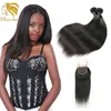 Yaki Straight Hair Bulk Remi, 100% Yaky Wave Remy Clip In Hair Extension Keratin Bond Extensions