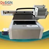 New cheap PP 12 software small format uv flatbed printer with 3 printheads
