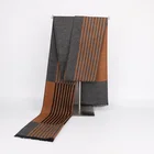 Chinese wholesale New products most popular men`s logo plain scarf