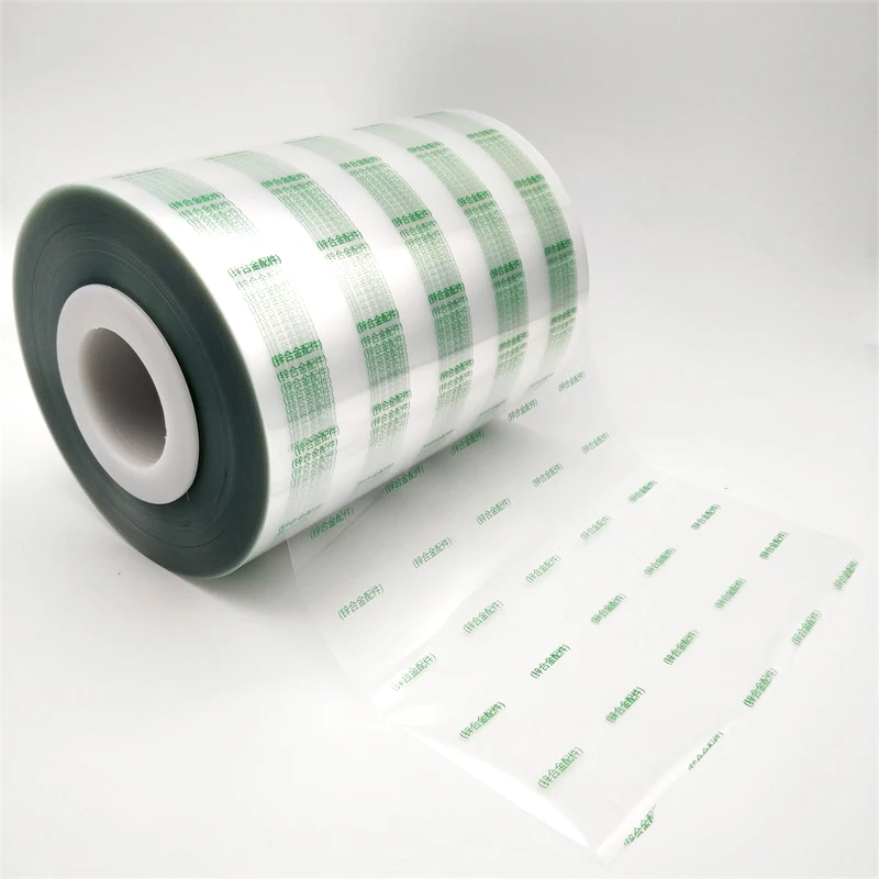 Laminated Custom Printed Transparent Opp Pe Plastic Packaging Roll