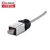 Internet RJ45 Cat5e Plugs and Sockets Plastic Shell Shielded IP65 Fast Connector for Cable Assembly