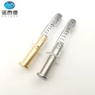 1ml Luer Lock Cbd Oil Prefilled Metal Plunger Distillate Syringe with Measurement