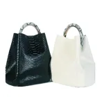 luxury genuine Leather embossed leather handbags