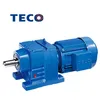TECO brand helical geared motor used on industrial machine