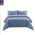 Luxury 100% Cotton double bed duvet cover set with Pillow Case Quilt Cover Bedding Set All Size