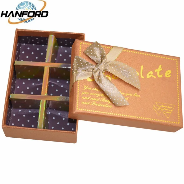 price of 6 boxes chocolate packaging paper box gift box with