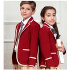 Primary School Uniform Designs Kid Body Suit Boys Blazer wholesale School Uniform Blazer