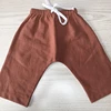Chinese factory Customize Baby Wide Leg Linen Pants