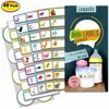 Baby Bottle Labels for Daycare Kids Adhesive Name Tags Personalized Labels Dishwasher Safe Waterproof-Self-Laminating Sticker