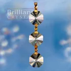 Crystal Garland 14mm Octagon Beads Chain Of Glass Crystal Garland Wedding Decoration