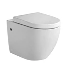 K-125 Environment Protection Model Compact Wall Hung Wc Toilet Ceramic