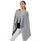 Fashion twisted knitted pattern cashmere shawl scarf