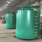 Industrial pit type electric gas carburizing quenching heat treatment oven 1000 c
