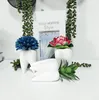 2019 new hot sale handmade resin tooth flower vase mini pot for home decor
