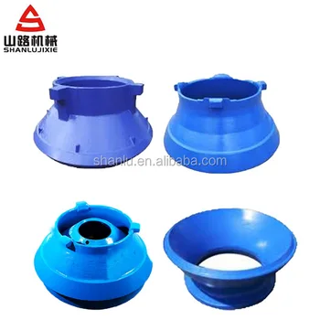 high manganese cone crusher concave and mantle for GP200 GP300