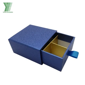 slide open luxury jewelry gift small chocolate packaging box