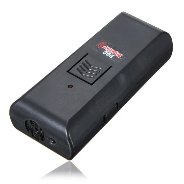 1Pcs New Arrival High Quality Black Dog Pet Ultrasonic Aggressive Dog Repeller Train Stop Barking Training Device