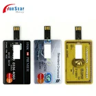 Wholesale Promotional Slim Business Credit Card Type Usb Flash Drive