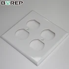 BAO-002 Decorative Kitchen Bath Plastic Light Switch Wall Plate Covers