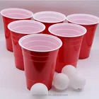 Red Party Cup Beer Pong 16oz Double Color Solo Cups