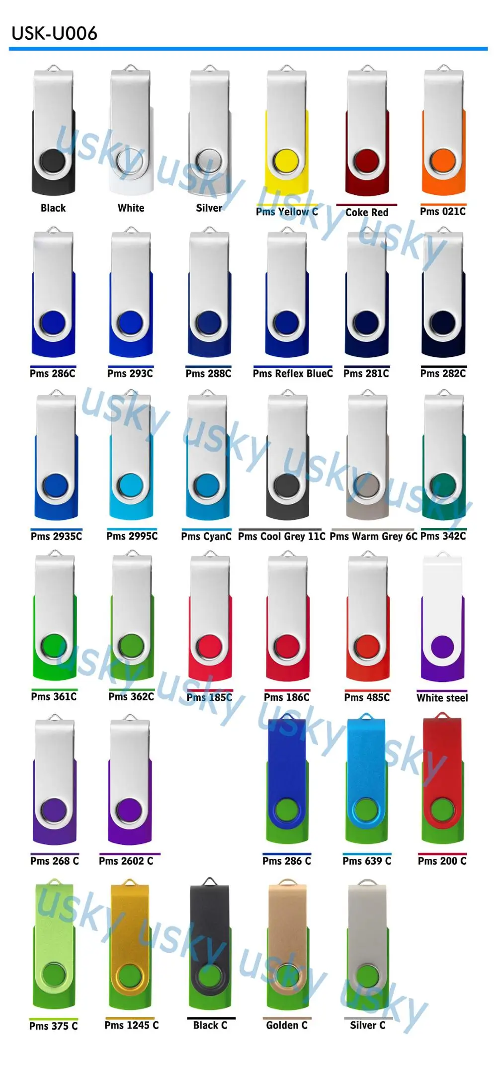 Cheapest 4gb 8gb Usb 2.0 Swivel Usb Flash Drive Stick Memory Pen Drive Free Color Custom Print Logo Printing pen drive wholesale