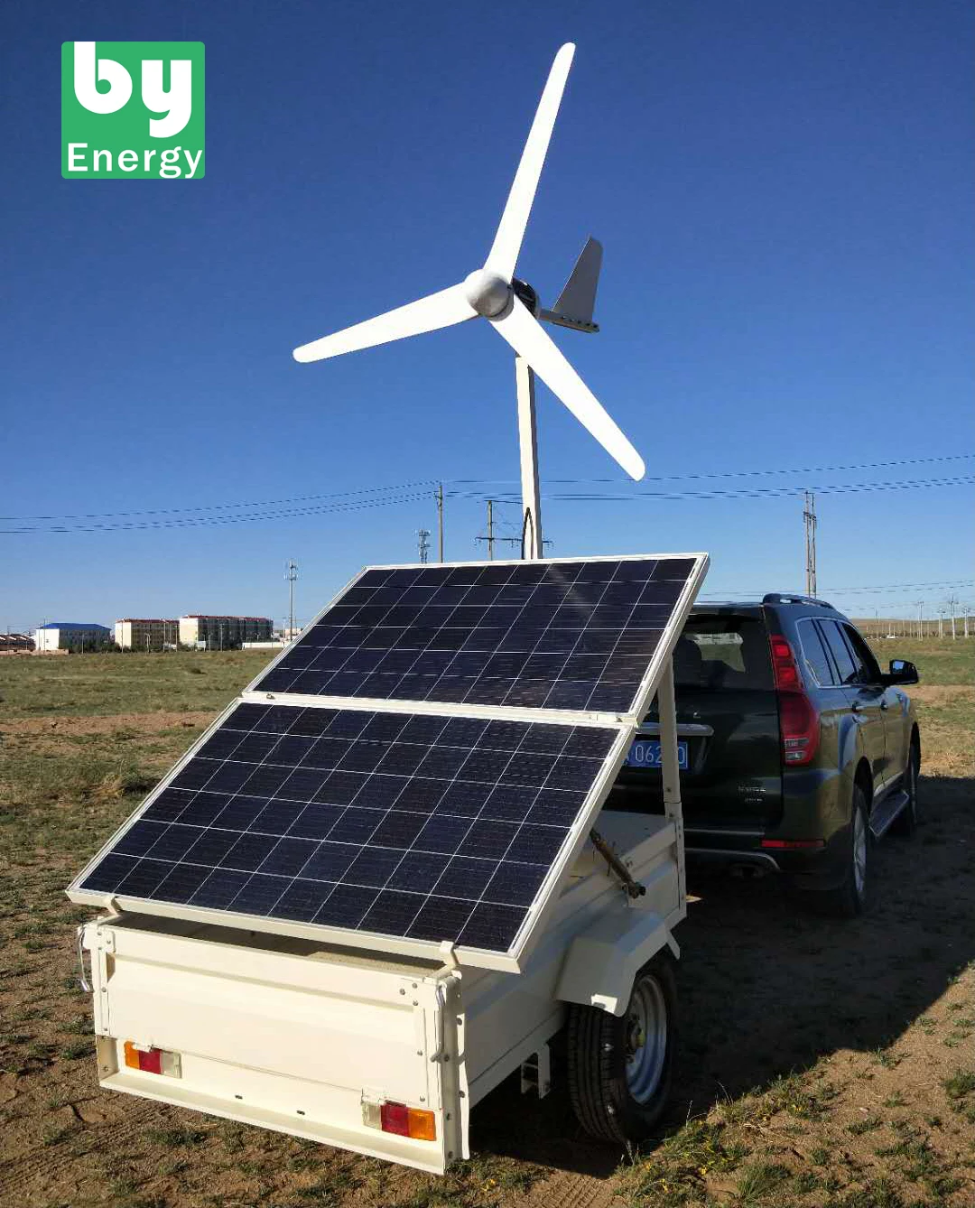 Free Mobile Wind Turbine And Solar Panel Hybrid W Alternative