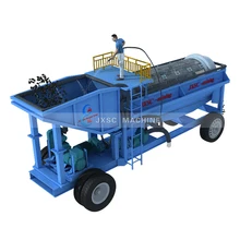 High Recovery Gold Mining Machine Diamond Processing Equipment Small Trommel Screen for Sale