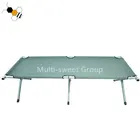 New Design Cheap Nylon Aluminium Folding Cot Bed