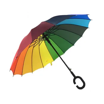 Promotional custom print rain golf umbrella