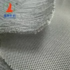 Cationic sandwich 3D spacer warp knit air breathing mesh 100% polyester fabric