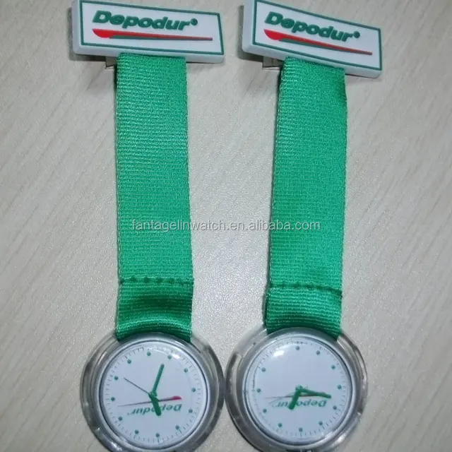 nylon lanyard clip hanging nurse watches