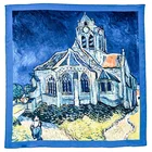 Lady Twill Square Scarf Custom Printed Silk Scarves