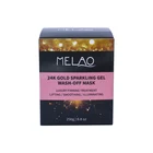 Bulk wholesale Top Quality Anti-wrinkle & Firming & Moisturizer 100% natural 24 k gold facial peel off gel mask