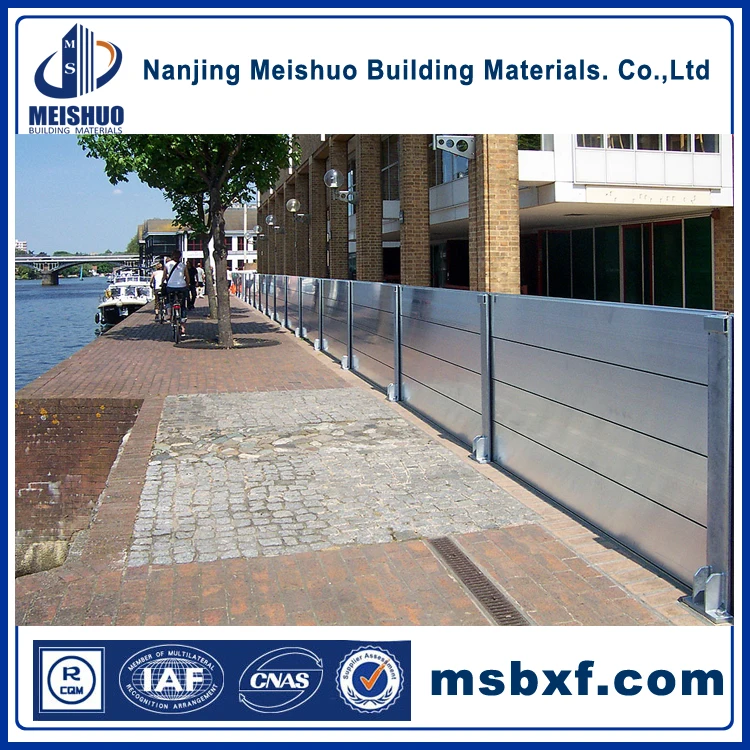 water stop aluminum door flood barrier