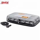 Powerful Amber Mini LED Light Bar DC 12V for Security Car with magnetic base