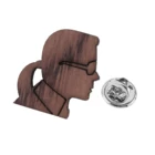 Wooden Personalized Little People Tie Tacks
