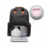 Alibaba China New design Breast Pump Backpack with Pockets for Laptop and Cooler Bag Diaper Backpack Bag for Working Mothers